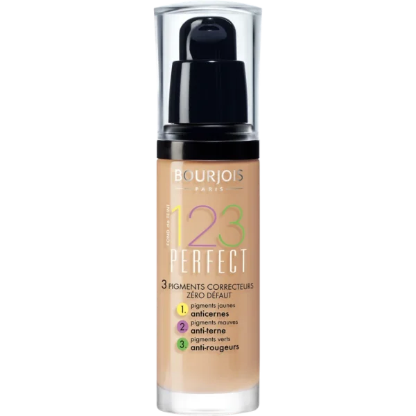 Bourjois 123 Perfect Foundation podkład do twarzy 53 Light Beige, 30 ml
