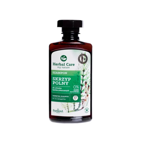 Herbal Care szampon do włosów bardzo zniszczonych skrzyp polny, 330 ml - obrazek 3