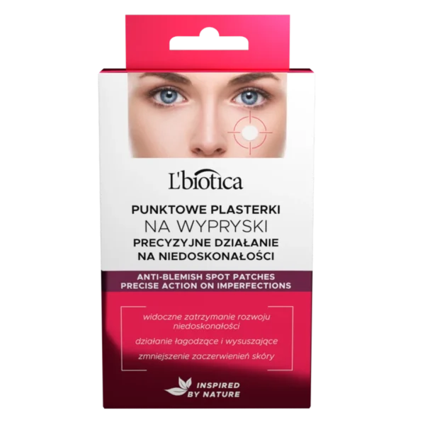 L'Biotica plasterki punktowe na wypryski, 36 szt.