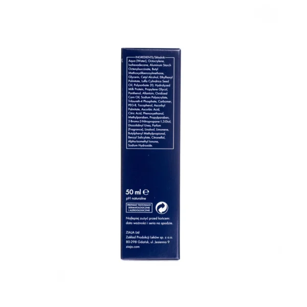 Ziaja Yego krem nawilżający dla mężczyzn, 50 ml - obrazek 3
