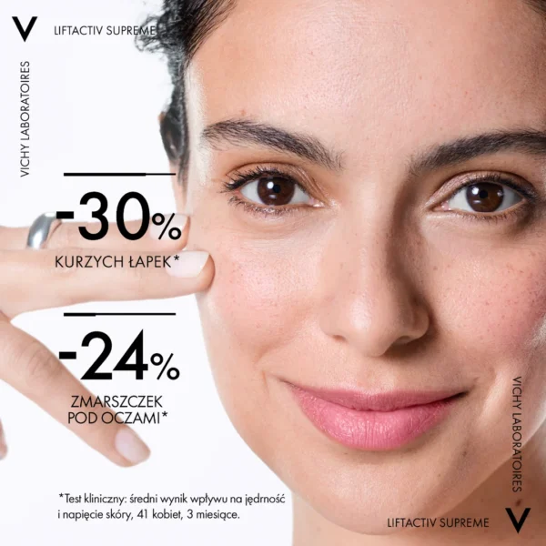 Vichy Liftactiv Supreme przeciwzmarszczkowy krem liftingujący pod oczy, 15 ml - obrazek 3