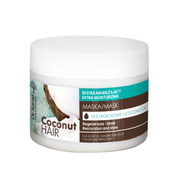 Dr. Santé Coconut Hair Ekstra nawilżający maska do włosów, 300 ml