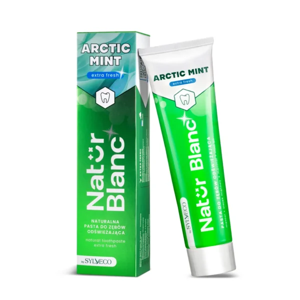 Sylveco Natur Blanc pasta do zębów odświeżająca Arctic Mint, 100 ml