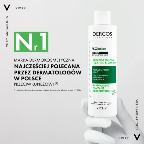 Vichy Dercos PSOlution szampon keratolityczny, 200 ml - obrazek 4