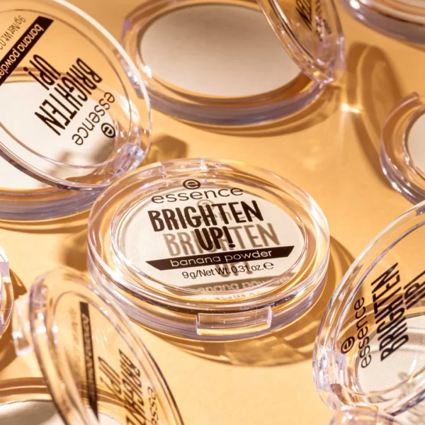 Essence BRIGHTEN UP! puder w kamieniu bananowy, Odcień 20, 9 g - obrazek 3