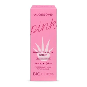 Aloesove Pink krem nawilżający do twarzy SPF 30, 50 ml