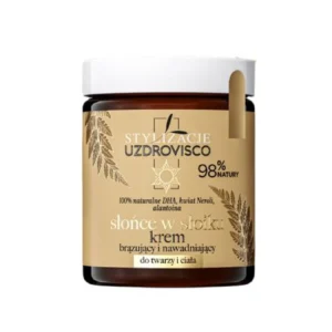 Uzdrovisco Słońce w słoiku krem brązujący i nawadniający do twarzy i ciała, 160 ml