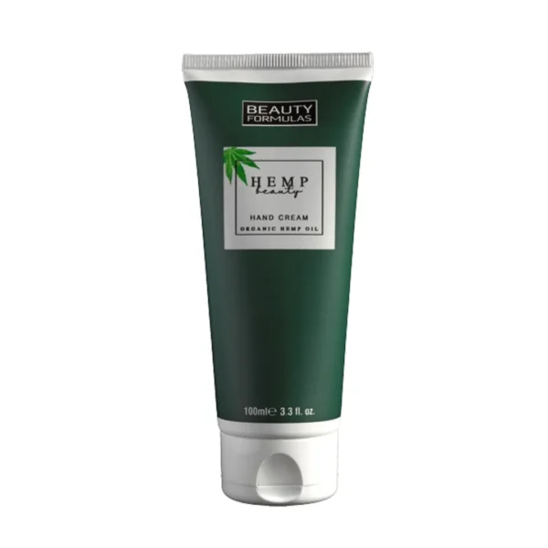Beauty Formulas Hemp Beauty krem do rąk z organicznym olejem konopnym, 100 ml