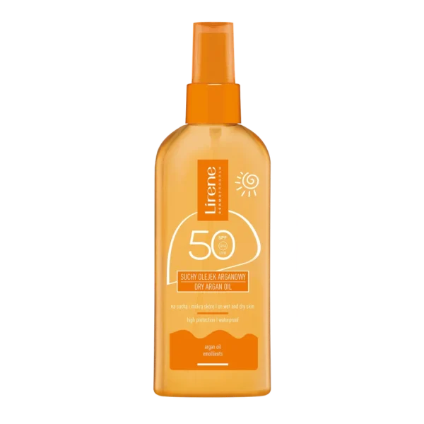 Lirene Sun suchy olejek arganowy SPF 50, 150 ml