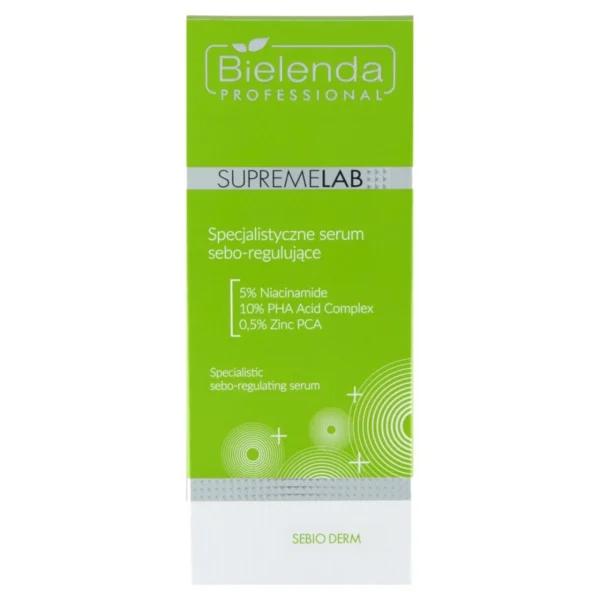 Bielenda Professional Supremelab Sebio Derm Specjalistyczne serum sebo-regulujące 30 ml