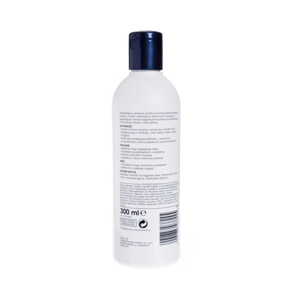 Ziaja Yego Sensitiv szampon wzmacniający do włosów dla mężczyzn, 300 ml - obrazek 4