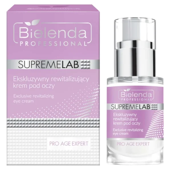 Bielenda Professional SupremeLab rewitalizujący krem pod oczy, 15 ml - obrazek 3