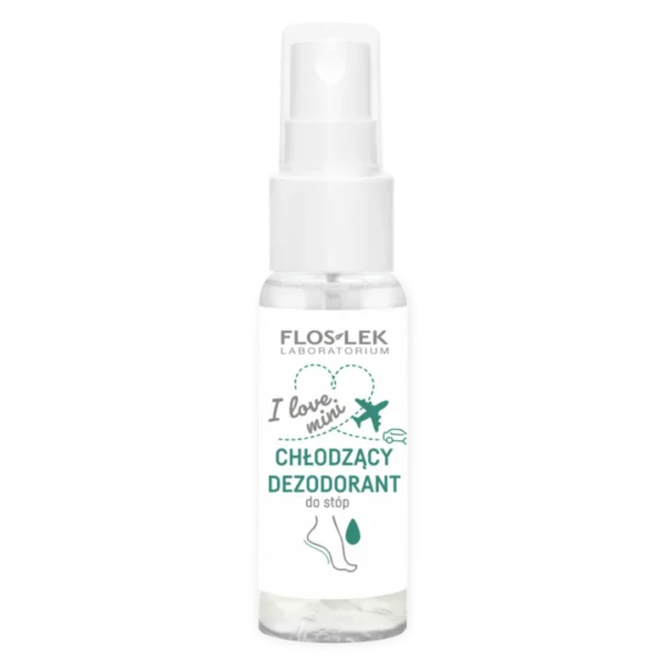 Floslek I love mini Chłodzący dezodorant do stóp, 30 ml