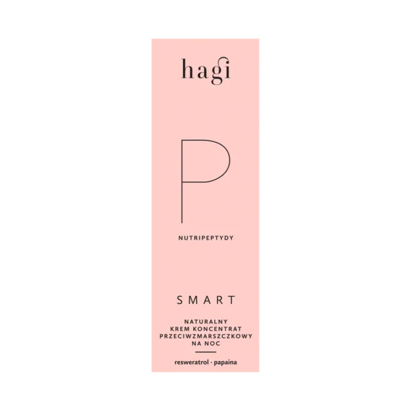 Hagi Smart P naturalny krem przeciwzmarszczkowy na noc z nutripeptydami, 50 ml - obrazek 4
