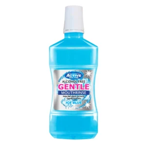 Beauty Formulas Active Oral Care Gentle Mouthrinse bezalkoholowy płyn do płukania jamy ustnej z fluorem Ice Blue, 500 ml
