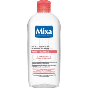 Mixa hipoalergiczny płyn micelarny, skóra reaktywna, skłonna do zaczerwienień, 400 ml