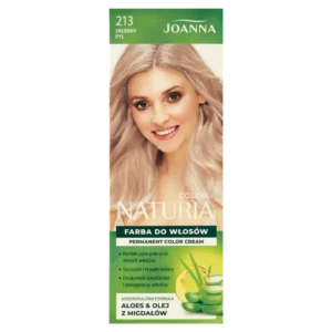 Joanna Naturia Color farba do włosów nr 213 Srebrny Pył, utleniacz 60 g + farba 40 g