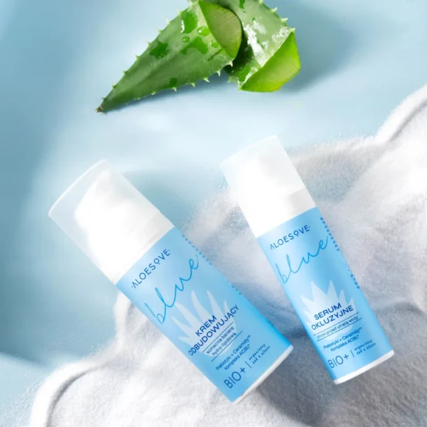 Aloesove Blue krem odbudowujący do twarzy, 50 ml - obrazek 4