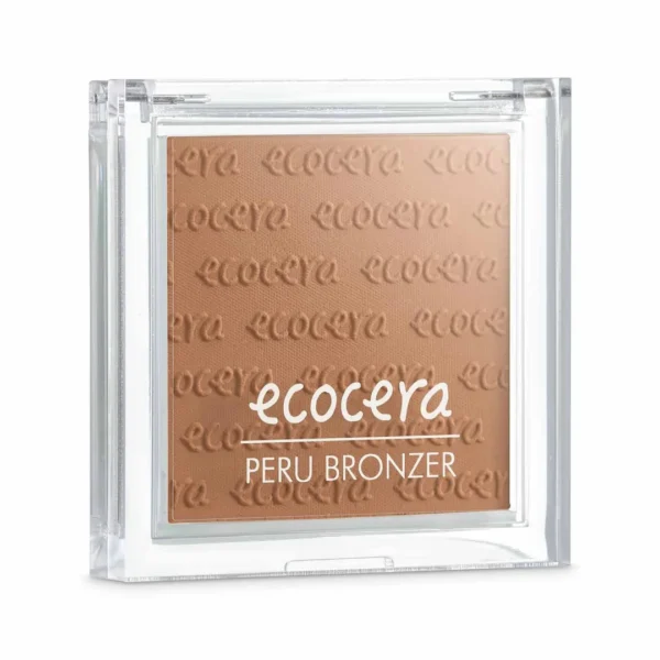 Ecocera Bronzer bronzer matowy dla jasnej cery, Peru, 10 g - obrazek 3
