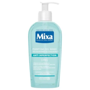 Mixa żel oczyszczający do mycia twarzy, 200 ml
