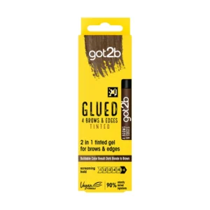 got2B Glued 4 Brows & Edges żel stylizujący 2w1 w odcieniu brązowym, 16 ml