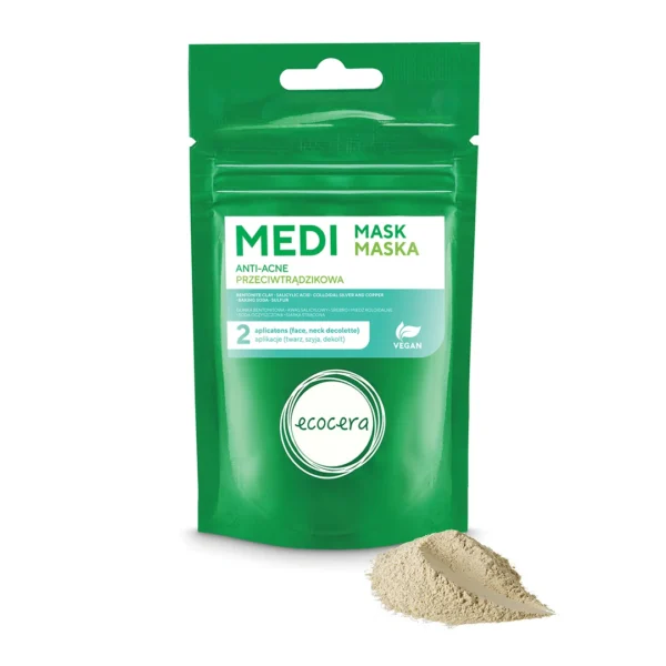 Ecocera Medi maska przeciwtrądzikowa z metalami koloidalnymi, 50 g - obrazek 3