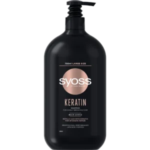 Syoss Keratin szampon do włosów osłabionych i łamliwych, 750 ml