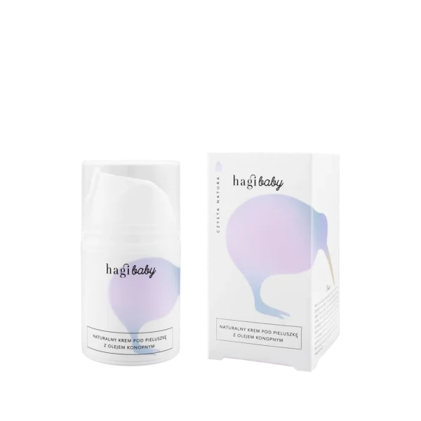 Hagi Baby naturalny krem pod pieluszkę z olejem konopnym, 50 ml