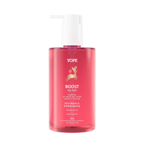 YOPE Boost szampon do wrażliwej skóry głowy, 300ml
