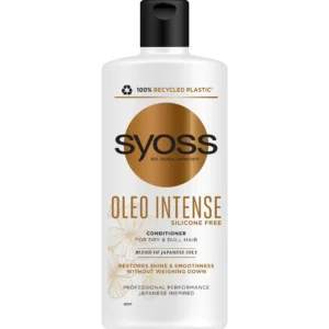 Syoss Oleo Intense odżywka do włosów suchych i matowych przywracająca blask i miękkość, 440 ml