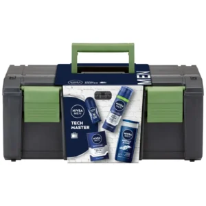 Nivea Tech Master antyperspirant roll-on, 50 ml + żel pod prysznic, 250 ml + pianka do golenia, 200 ml + balsam po goleniu, 100 ml