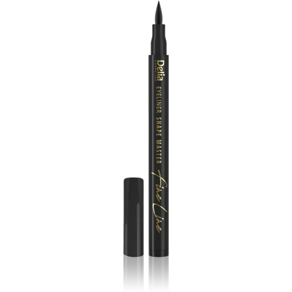 Delia Shape Master Fine Line eyeliner w pisaku czarny, 1 szt.
