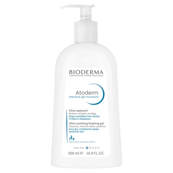 Bioderma Atoderm Intensive żel oczyszczający i natłuszczający, 500 ml