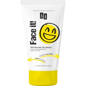 AA FACE IT! 3w1 Peeling-żel-maska, 400 ml