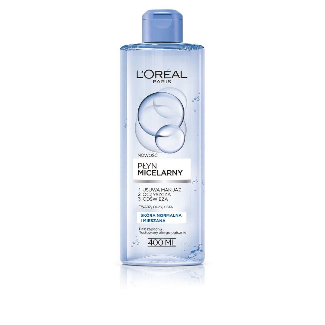 L`Oreal Paris Skin Expert płyn micelarny Skóra normalna i mieszana, 400 ml