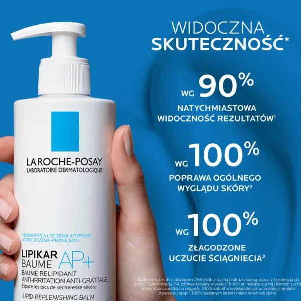 La Roche-Posay Lipikar Baume AP+M Eco-Tube kojący balsam do ciała, 200 ml