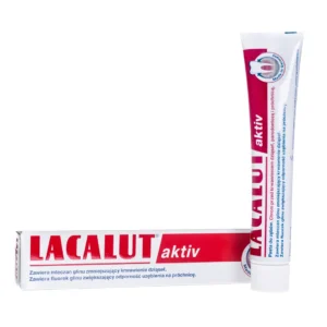 Lacalut aktiv pasta do zębów, 75 ml