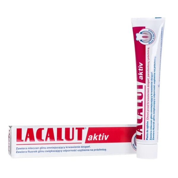 Lacalut aktiv pasta do zębów, 75 ml