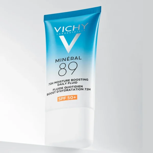 Vichy Mineral 89, niewidoczny krem-fluid nawilżający 72H, SPF 50+, 50 ml - obrazek 5