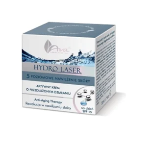Ava Laboratorium Hydro Laser nawilżający krem na dzień o przedłużonym działaniu SPF 15, 15 ml