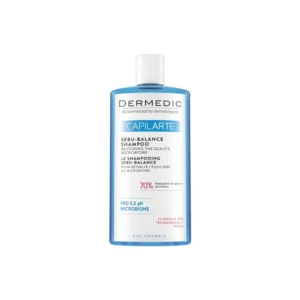 Dermedic Capilarte Sebu-Balance szampon do włosów nadmiernie przetłuszczających się, 300 ml