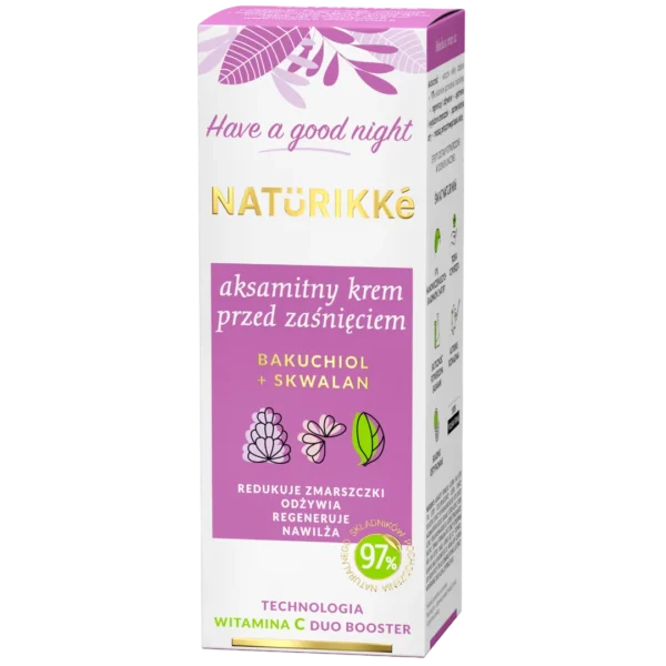 I’m Natürikké aksamitny krem przed zaśnięciem z bakuchiolem i skwalanem, 50 ml