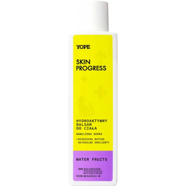 YOPE Skin Progress Nawilżona Skóra hydroaktywny balsam do ciała Water Fruits, 200 ml