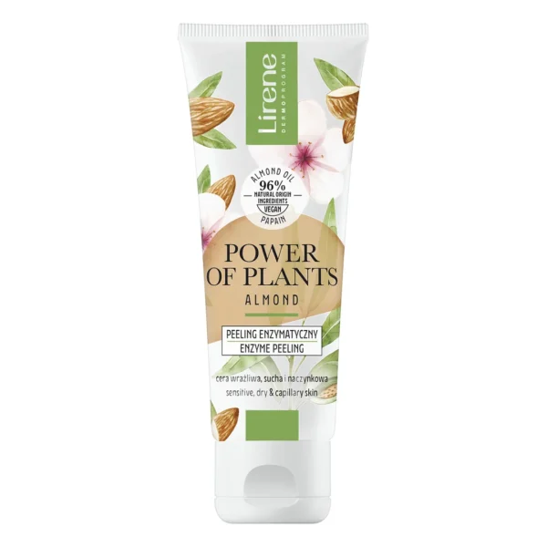 Lirene Power Of Plants Migdał peeling enzymatyczny, 75 ml