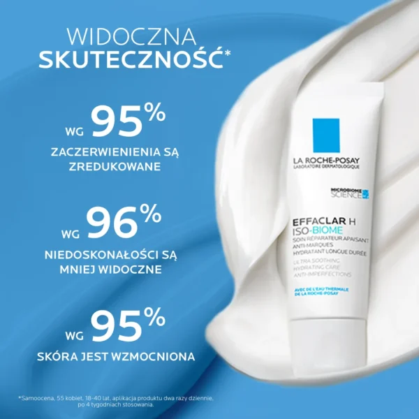 La Roche-Posay Effaclar H Iso-biome krem nawilżający, 40 ml