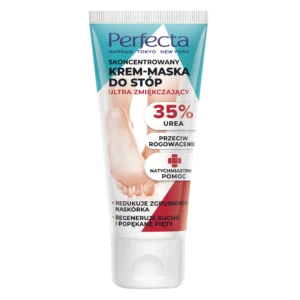 Perfecta skoncent skoncentrowany krem-maska do stóp ultra zmiękczający 35% Urea, 80 ml
