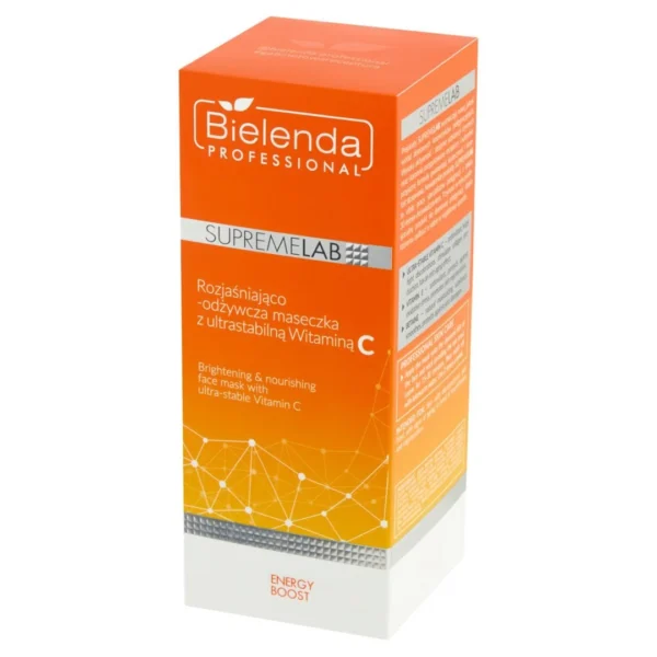 Bielenda Professional SupremeLab rozjaśniająco-odżywcza maseczka z ultrastabilną witaminą C, 70 ml - obrazek 3