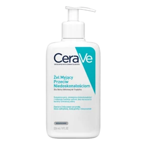 CeraVe żel myjący przeciw niedoskonałościom, 236 ml