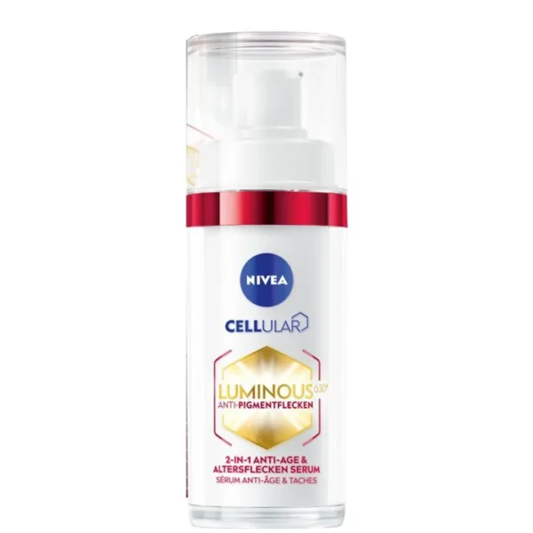NIVEA Cellular Luminous 630® Anti-age serum 2w1 na przebarwienia i zmarszczki, 30 ml
