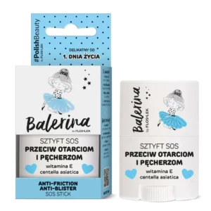 Floslek Balerina sztyft SOS przeciw otarciom i pęcherzom, 20 g